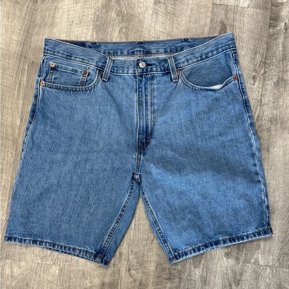 Levi’s Men's Blue Denim Shorts Size 38